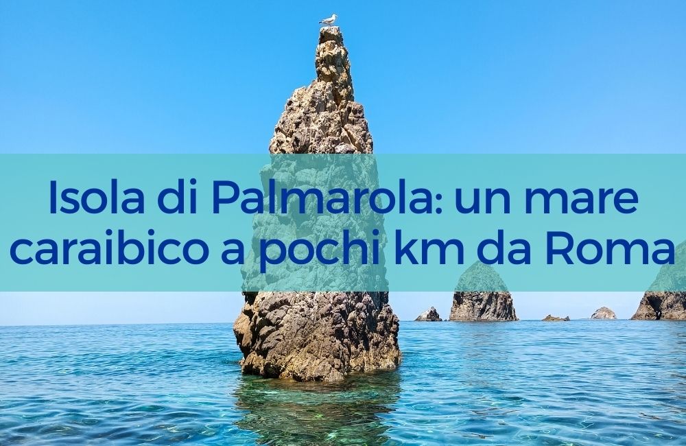 Isola di Palmarola, un mare caraibico a pochi km da Roma