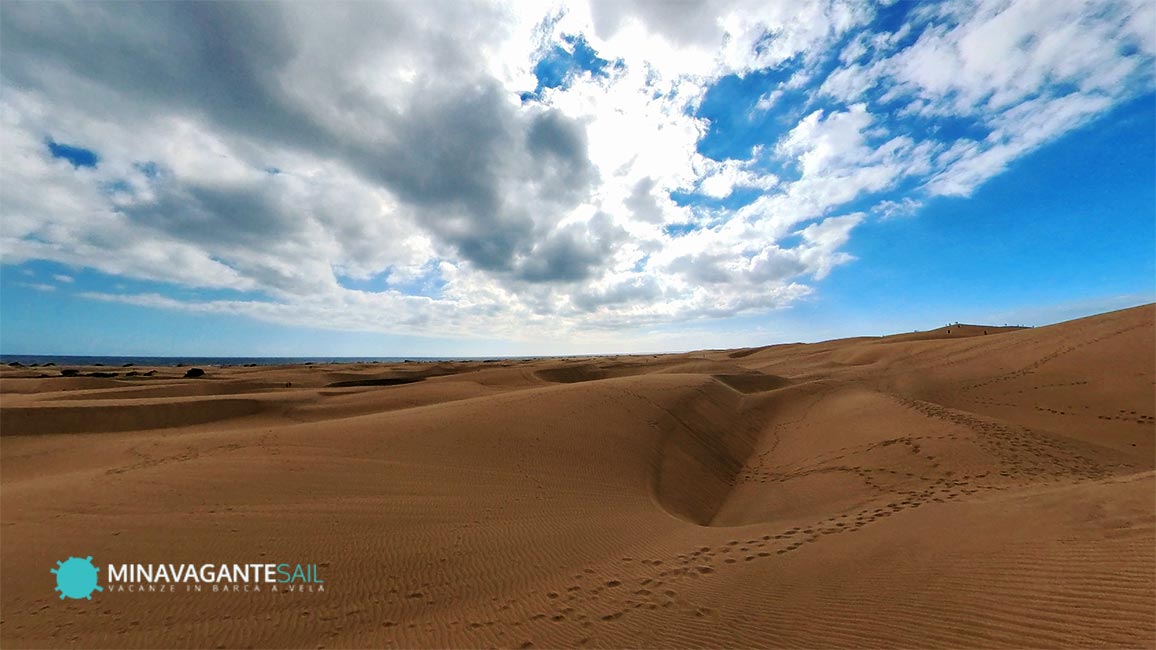 Le dune di Maspalomas, a sud di Gran Canaria